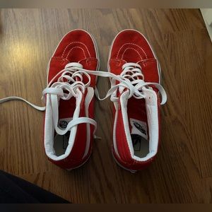 hi skate vans mens 7.5 womens 9